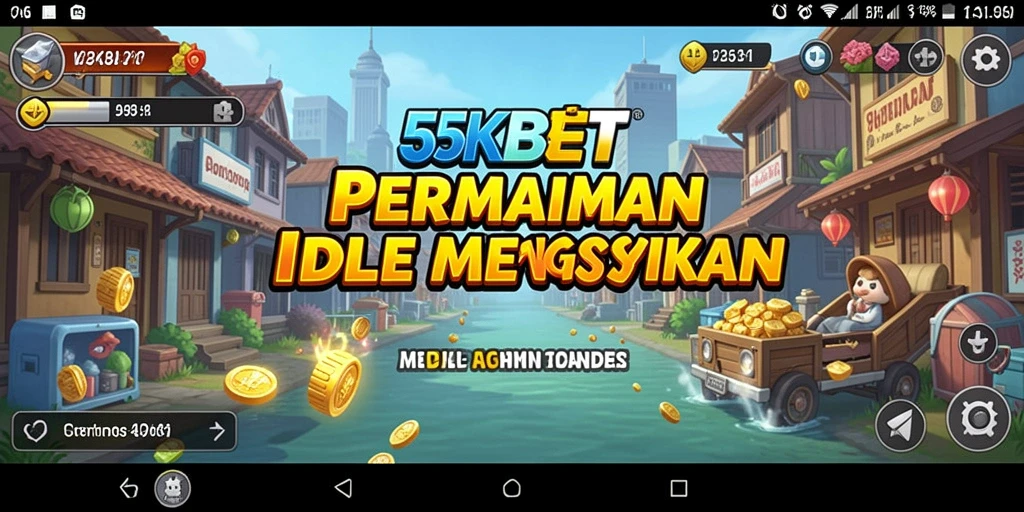 Tampilan gameplay 55KBET yang menarik dan dinamis.