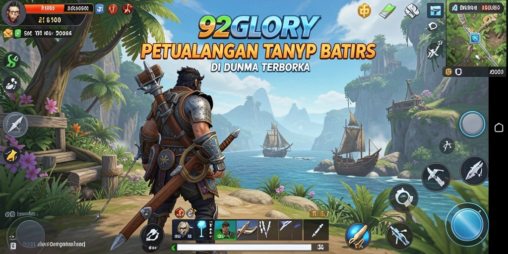 Gameplay menakjubkan di dunia terbuka 92GLORY.