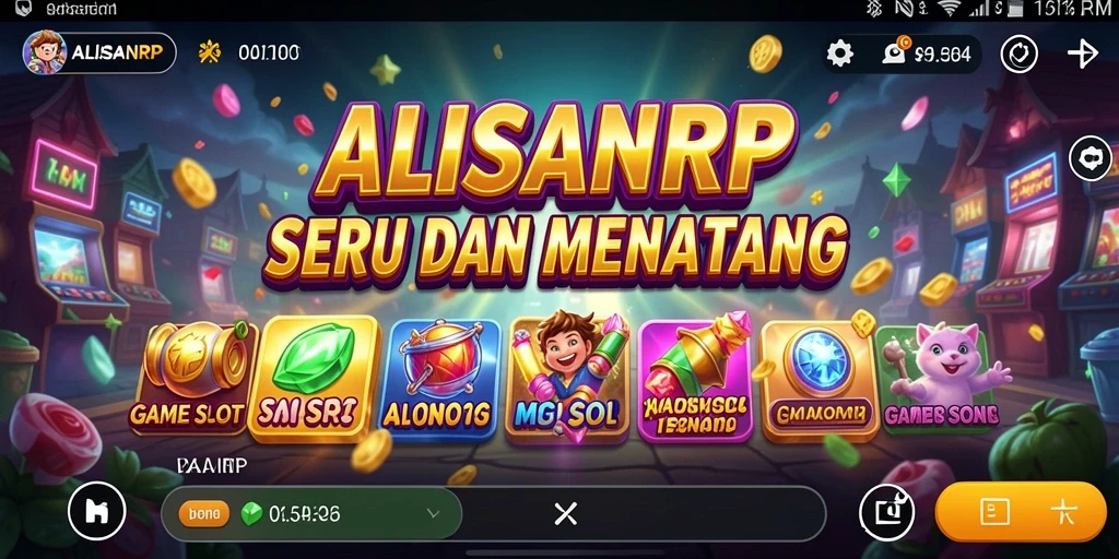 Tampilan gameplay slot yang mengesankan di ALISANRP.