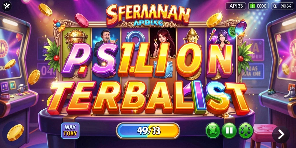 Tangkapan layar gameplay API33 menunjukkan keseruan permainan slot yang menegangkan.