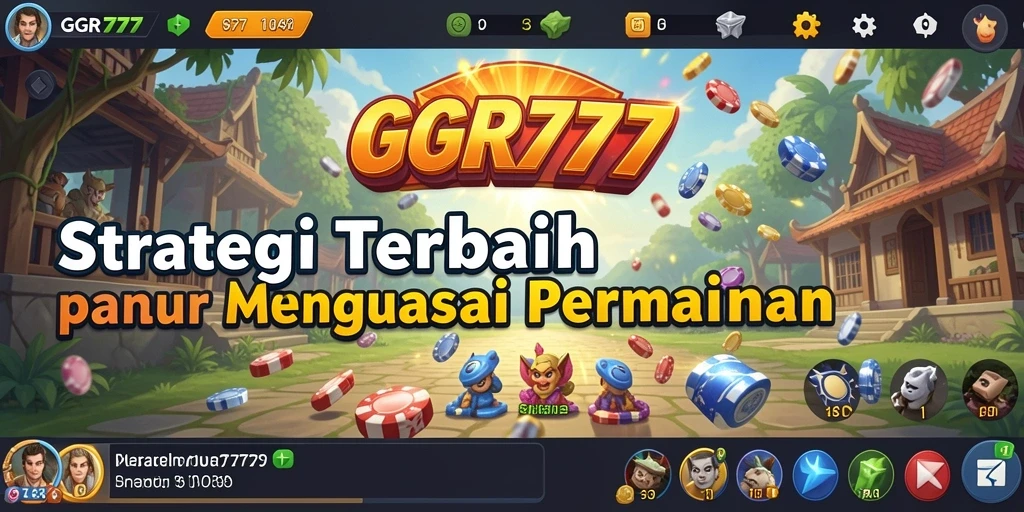 Tampilan gameplay GGR777 yang menegangkan dan strategis.