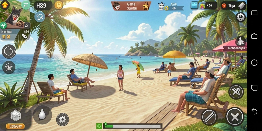 Tampilan gameplay H89 yang seru dan menegangkan.