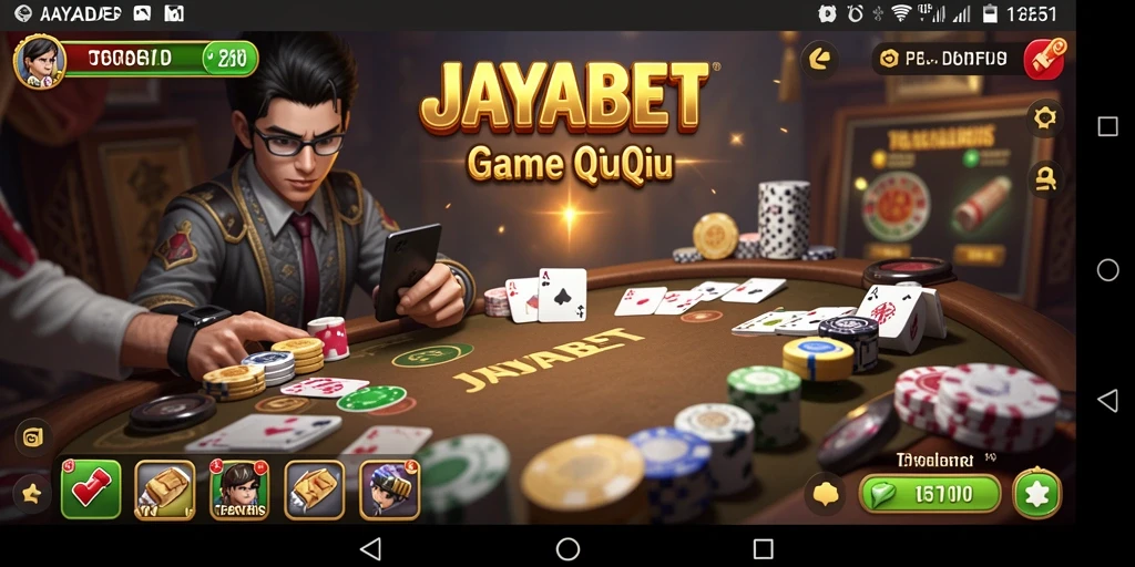 Tampilan gameplay QiuQiu yang menarik di JAYABET.