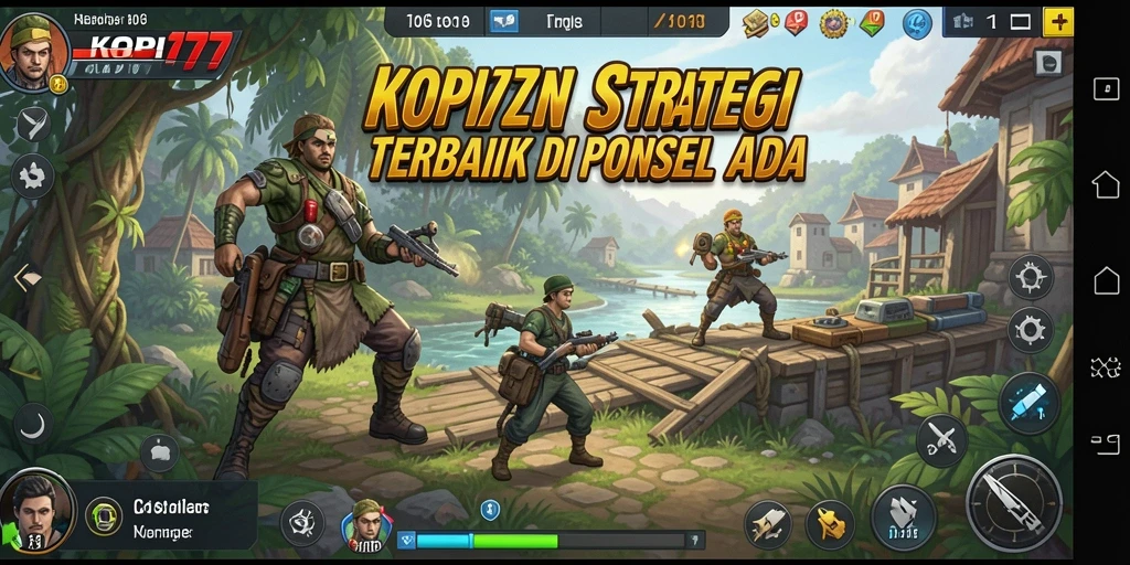 Screenshot gameplay KOPI77 menampilkan aksi strategi seru.