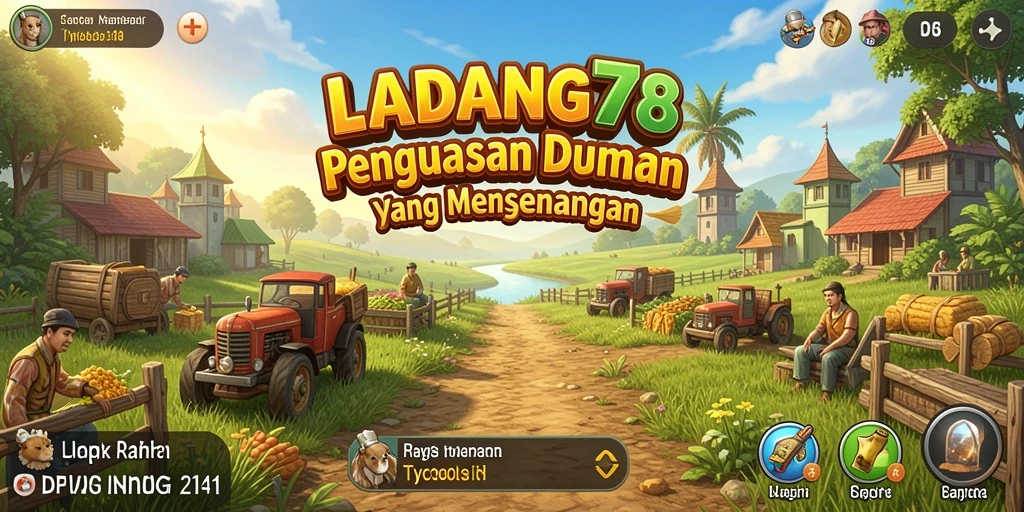 Tampilan gameplay <strong>LADANG78</strong> yang menarik dan interaktif.