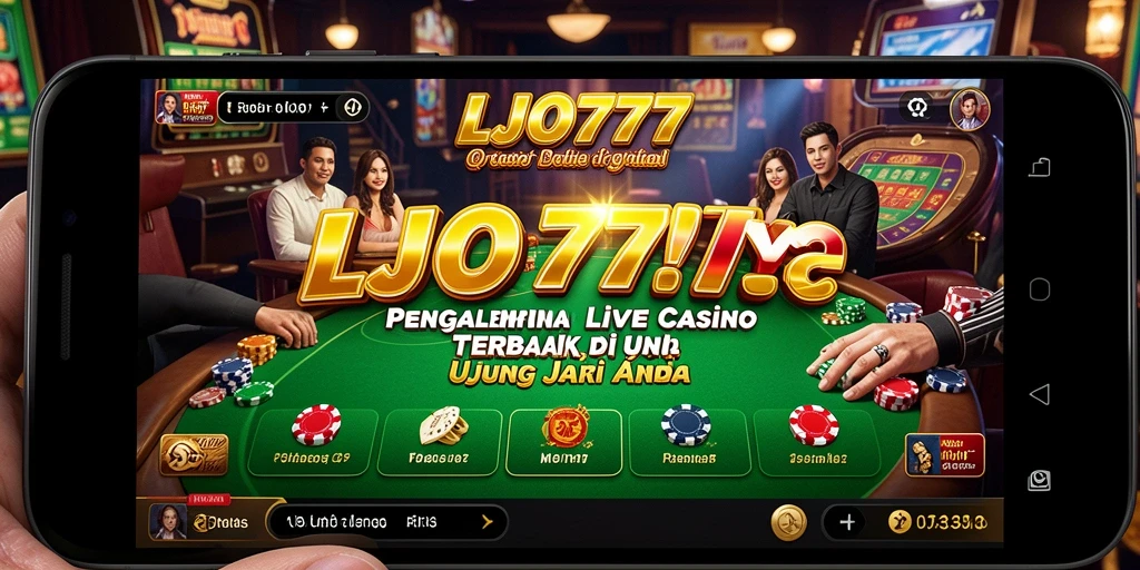 Gameplay LJO777 memberikan sensasi kasino langsung yang seru.