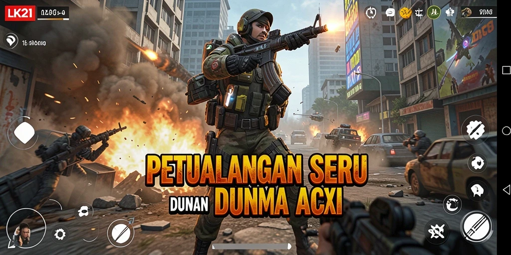 Tangkapan layar gameplay LK21 yang mendebarkan dan menarik.