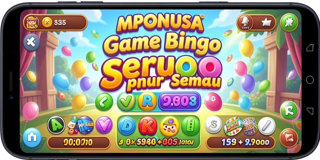 Tampilan gameplay menarik dari MPONUSA yang memukau para penggemar Bingo.