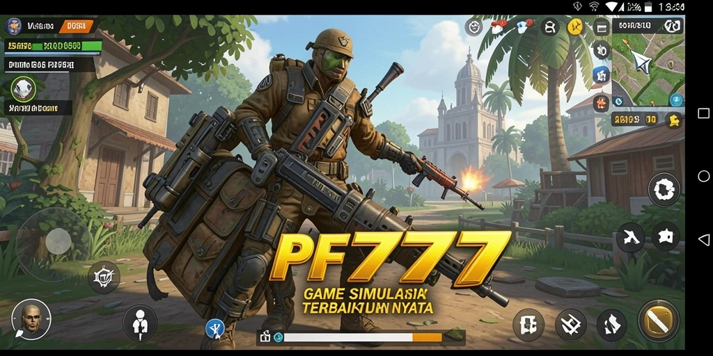 Tampilan gameplay PF777 dengan elemen simulasi yang imersif.