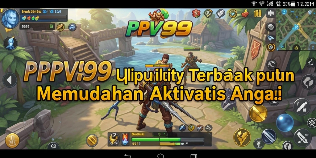 Tampilan antarmuka utama PPV99 dengan fitur-fitur utility yang menarik.