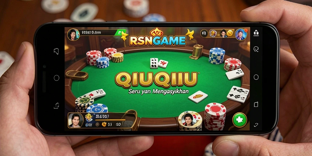 Tampilan menarik dari gameplay QiuQiu RSNGAME.