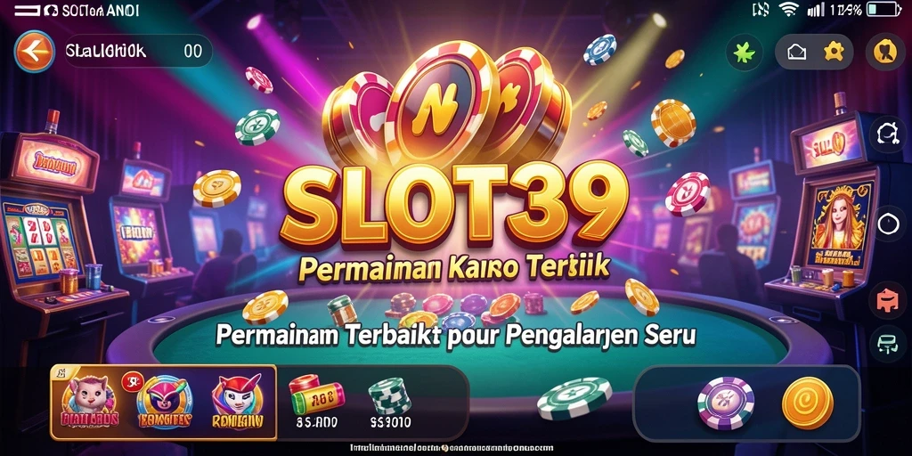 Screenshot gameplay <strong>SLOT39</strong> yang menampilkan slot yang menarik dan menghibur.